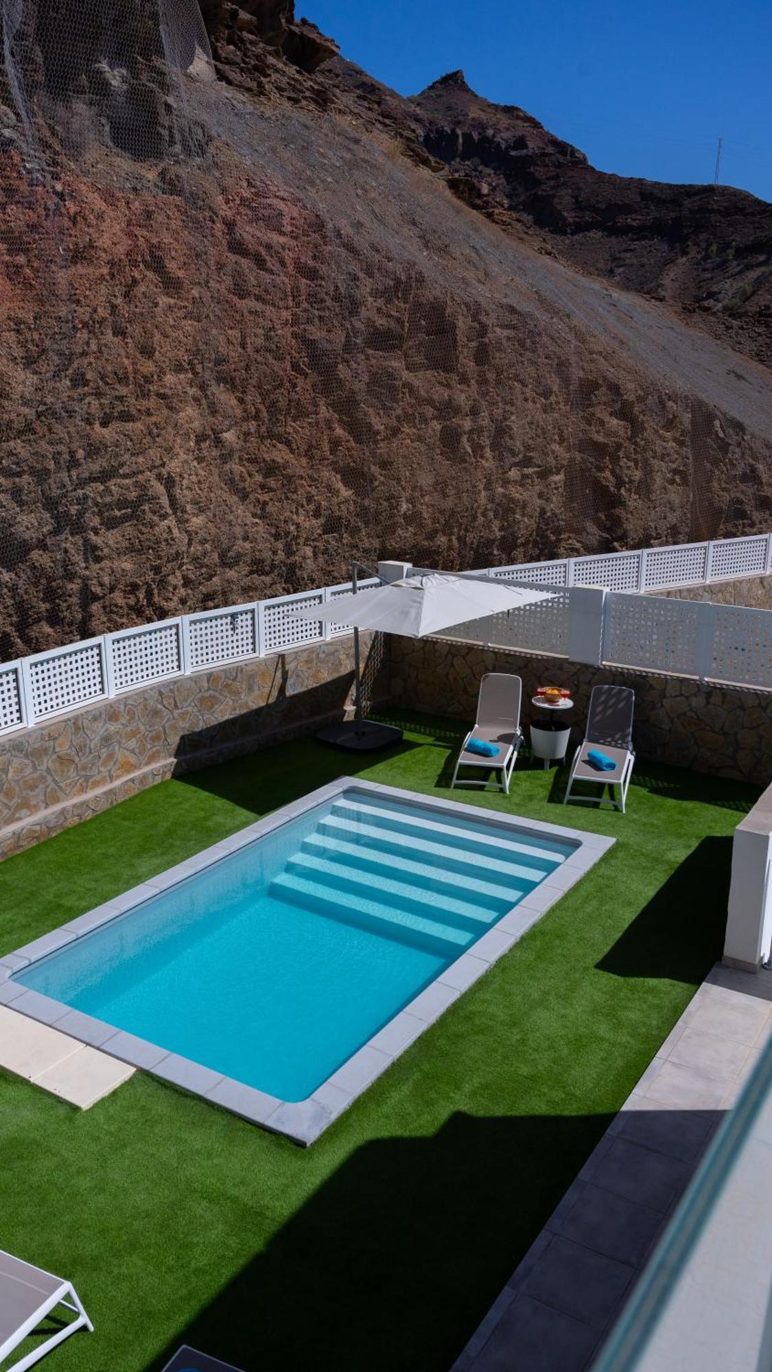 Malibu Mogan Secret Pool Villa - Piscina Privada Y Climatizada - Exclusive Heated Pool La Playa de Tauro Exterior foto
